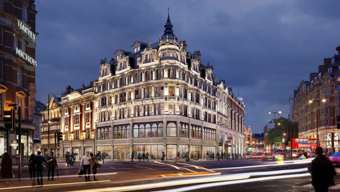位置鄰近 Harrods 百貨   Apple Store 倫敦騎士橋週四開新店