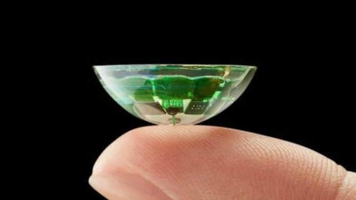 AR 隱形眼鏡首次入眼測試成功     Micro LED 顯示器 + ARM Core M0 處理器