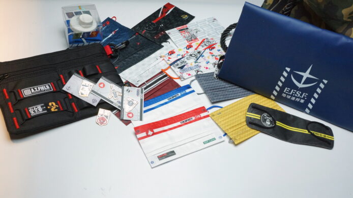 動漫節 Gimans Care 口罩 + 動漫精品    高達 + 超時空要塞 + 新世紀福音戰士