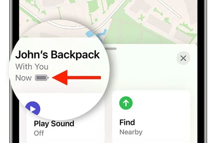 iOS 15.6 刪 AirTag 電量圖示     只會在接近無電時發出通知