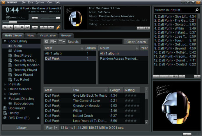 Winamp 推出更新版本 支援 Windows 11、改善多項功能