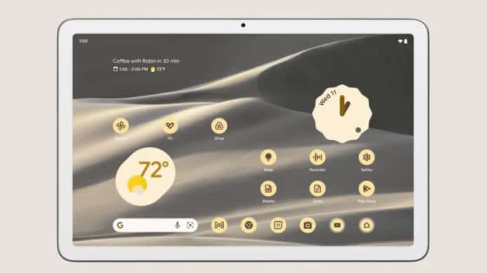 Google Pixel Tablet 開始認證程序   基本規格網上曝光