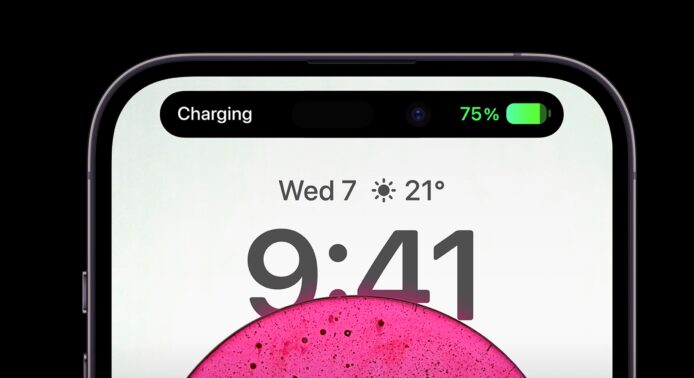 iPhone 14 Pro / Pro Max 「動態島」　熒幕開孔新形式顯示通知欄