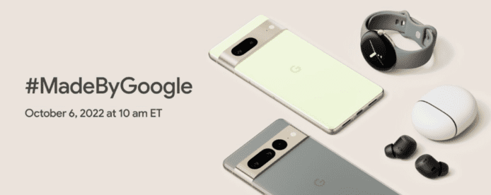 Google 秋季發布會硬撼Apple   將發表 Pixel 7 + 不鏽鋼 Pixel Watch
