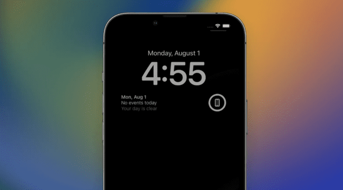 iPhone 14 Pro 常亮顯示隱藏功能   地圖、電話、錄音機、Apple TV 遙控都可用