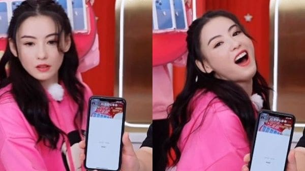 張柏芝被轟直播賣假貨 貨品質素差、與直播描述不符