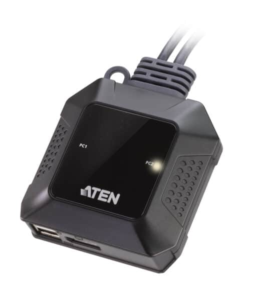 ATEN US3312 KVM Switch     4K 解像度無需額外供電