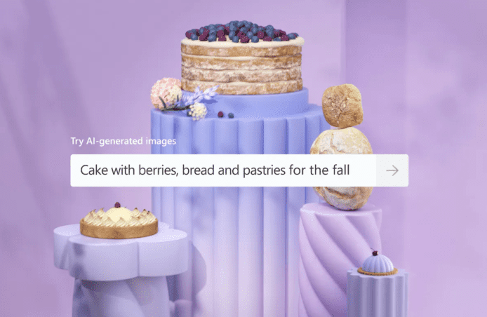 Microsoft Designer 新 AI 製圖工具    輸入文字可自動生成圖片