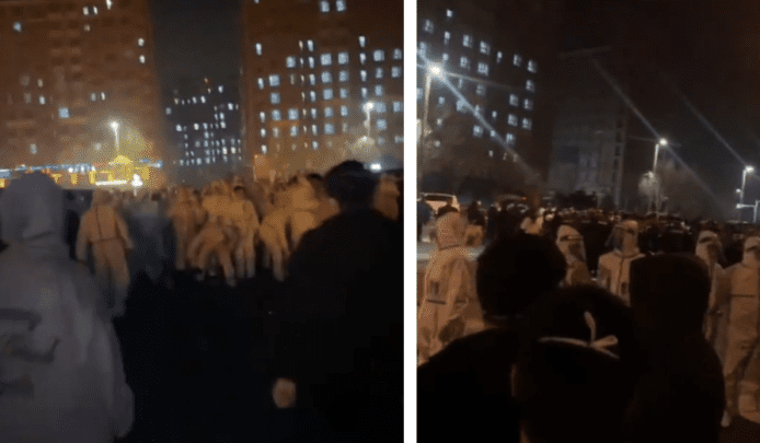 外媒：鄭州富士康爆發暴力抗議     工人不滿嚴苛疫情封鎖政策