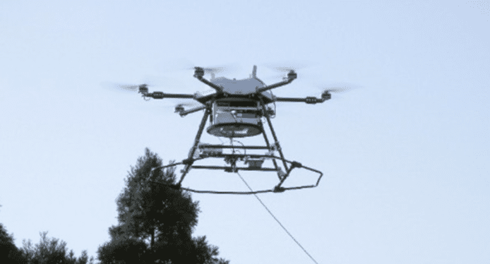 無人機探索被掩埋者手機訊號   軟銀新技術加快災後救援