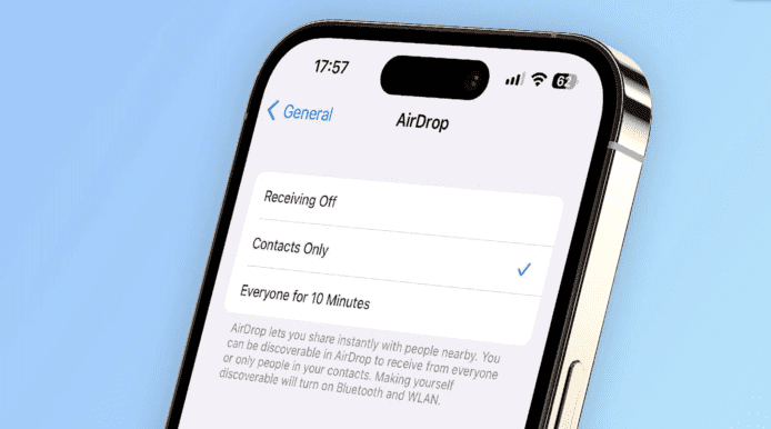 iOS 16.1.1 為中國用戶    特設 AirDrop 不一樣的功能