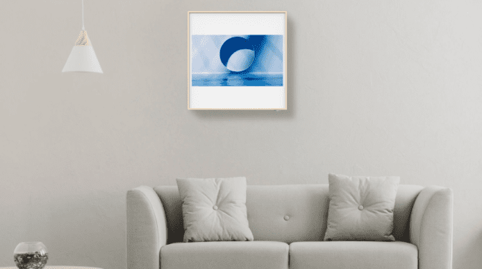 LG 電子相架冷氣機    既是藝術品亦能製冷及出暖風