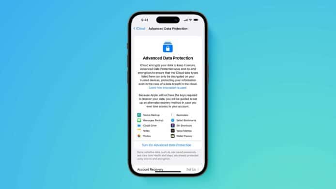 Apple 增強 iCloud 帳戶保護功能    名人、政府官員帳戶更難被盜