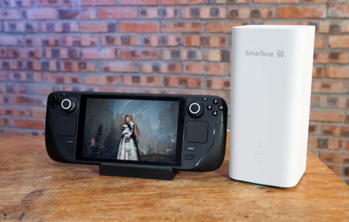 【實試】用 Steam Deck 測試 SmarTone Home 5G 寬頻 簡易安裝 + 上網打機夠順