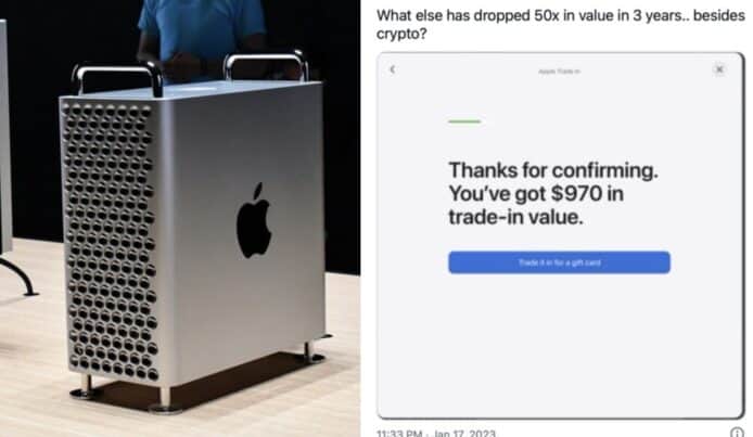 Mac Pro 41 萬買入現只值 8 千   用家呻以舊換新價格差距 50 倍