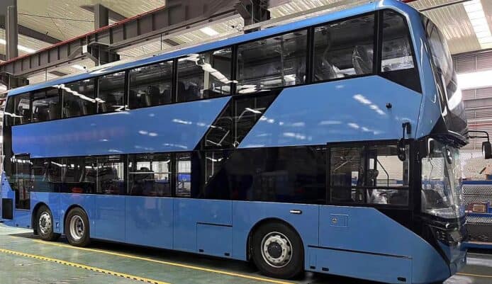 九巴 Enviro 500EV 電動巴士照片流出  預計今年內陸續付運