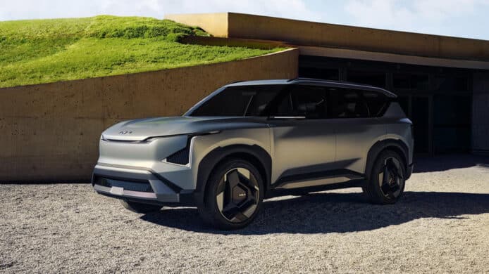 KIA EV5 概念車中國發表  擁有自殺式車門 180 度旋轉座椅