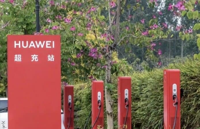 華為超級充電樁曝光     直流超充單槍最大功率 600kW