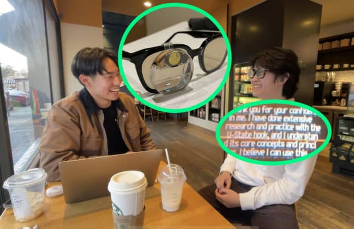 ChatGPT 接入 AR 眼鏡   同人傾偈可有無盡知識、無盡話題