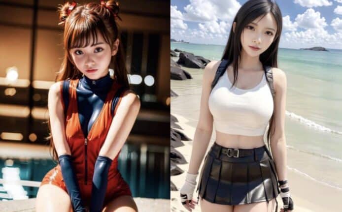 【教學】AI 繪圖 Stable Diffusion 超詳盡教學   親手製造 Tifa、明日香 Cosplay 美女圖片