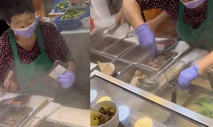 【有片睇】大圍買魚蛋手機跌落湯  阿姐輕鬆撈起手機、煲滾水繼續用