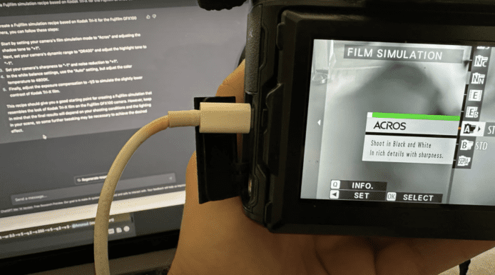 ChatGPT 製作富士菲林模擬設定   Sony 相機亦可使用