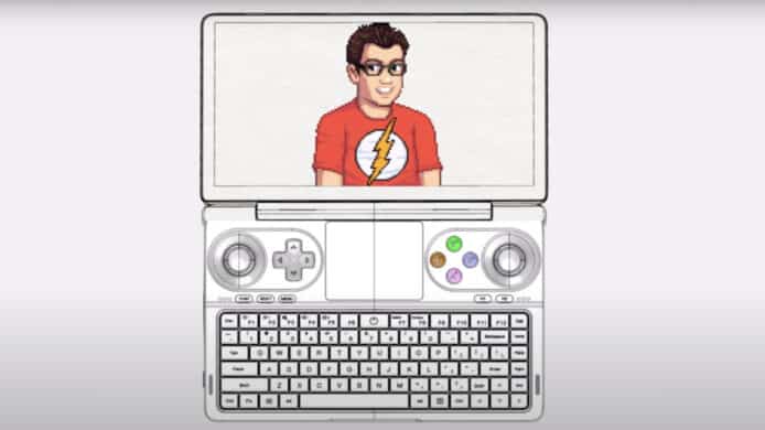 翻蓋式遊戲 PC 掌機   7 吋屏幕 GPD Win Mini 年底前推出