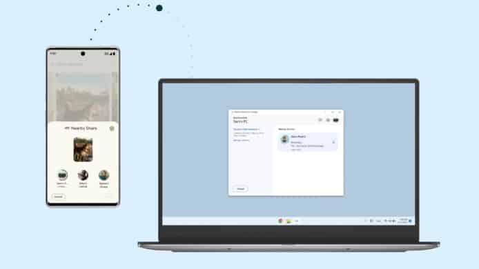 Android 可與 PC 互傳檔案   Google Nearby Share 電腦版程式推出