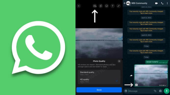 WhatsApp 可發送高清相片   新功能現正開始測試