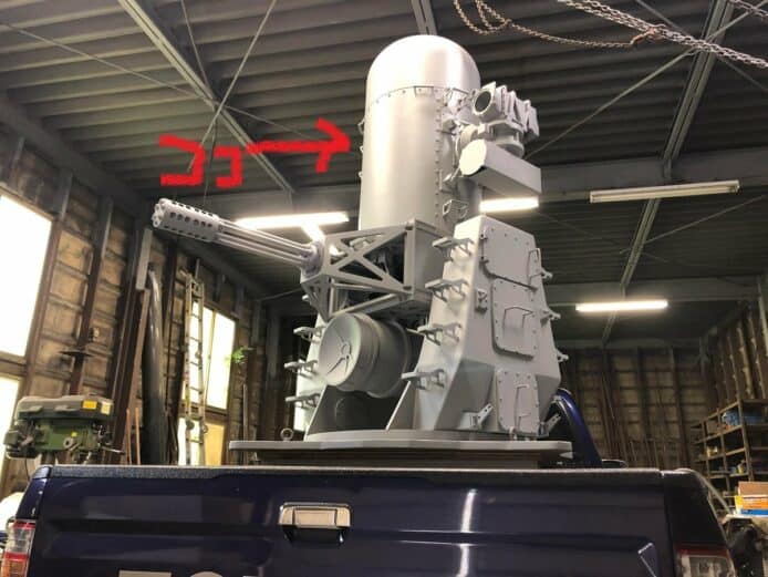 日本神人自製高速連射 BB 彈炮塔     1 分鐘 3000 發 ＋ 設計參考美軍艦艇方陣快砲