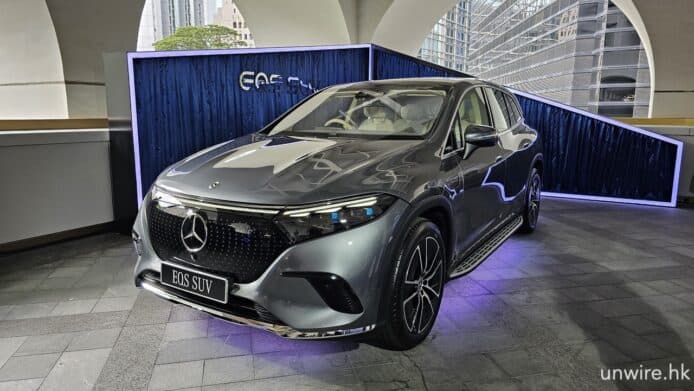 平治全電動尊貴級 EQS SUV 抵港   車身設計、內籠全面睇