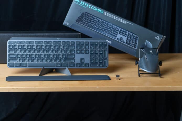 【開箱評測】Logitech MX KEYS S Combo 高階商務鍵鼠組合  一鍵瞬間切換 3 款裝置 + 靜音操作手感好