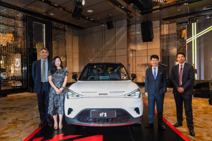 仁孚引入兩款全新 smart #1 電動車    預計 2024 年首季可正式交付
