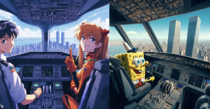 Bing 禁語「911」仍可生成 AI 圖像    星之卡比、EVA、海綿寶寶現身「9.11」事件