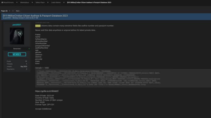 印度史上最嚴重資料外洩事件   醫療機關洩漏 8.15 億國民資料
