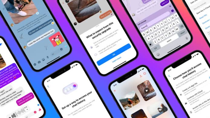 Facebook Messenger 宣佈   所有通訊預設點對點加密