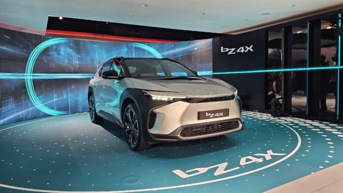 豐田純電 ALL-NEW bZ4X SUV 抵港  Safety Sense 3.0 安全系統 + 科技感車身設計