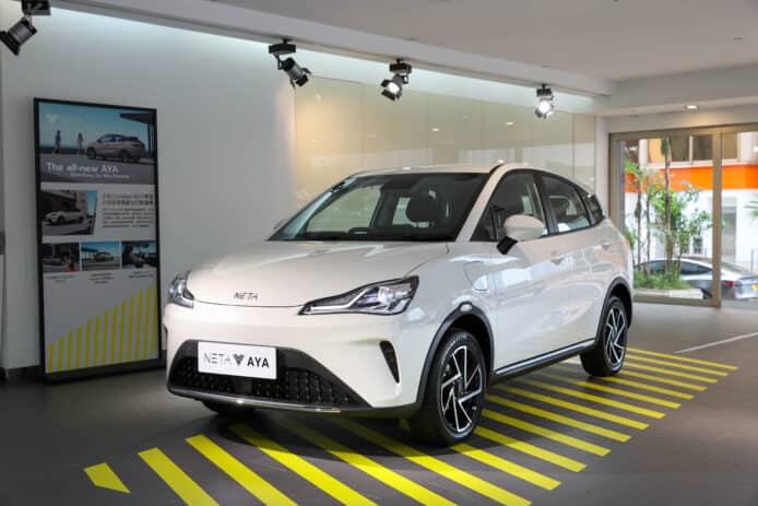 全新 NETA AYA 車系抵港   同級最大中控屏幕 + 只售 HK$188,800