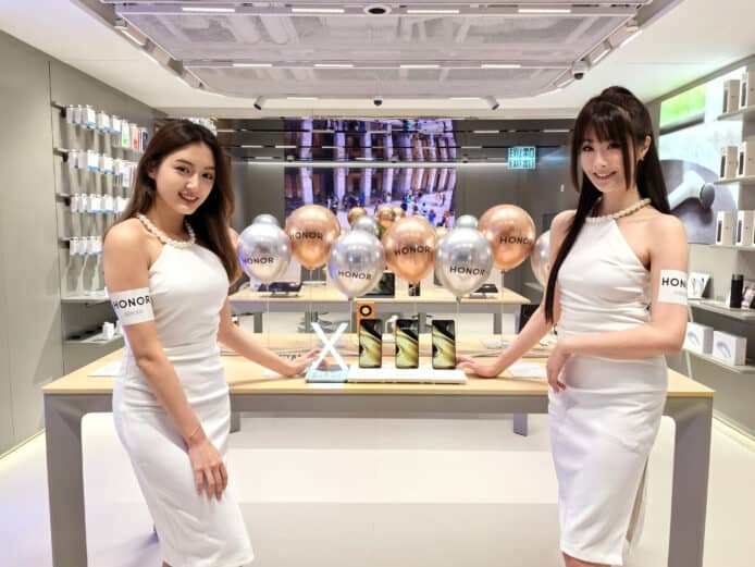 HONOR 沙田新城市開設首間專門店　配件全齊 + 手機平板家電均可試玩