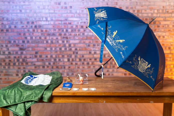 《進擊的巨人》精品登陸 7-11　調查兵團披風 + 主題雨傘