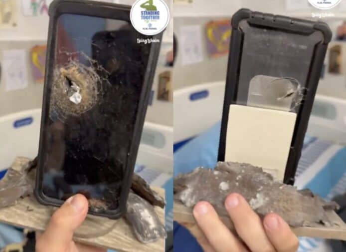 iPhone 竟能擋子彈 以色列士兵全靠 iPhone 救下一命