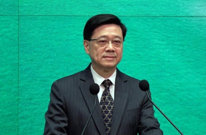 香港行政長官李家超