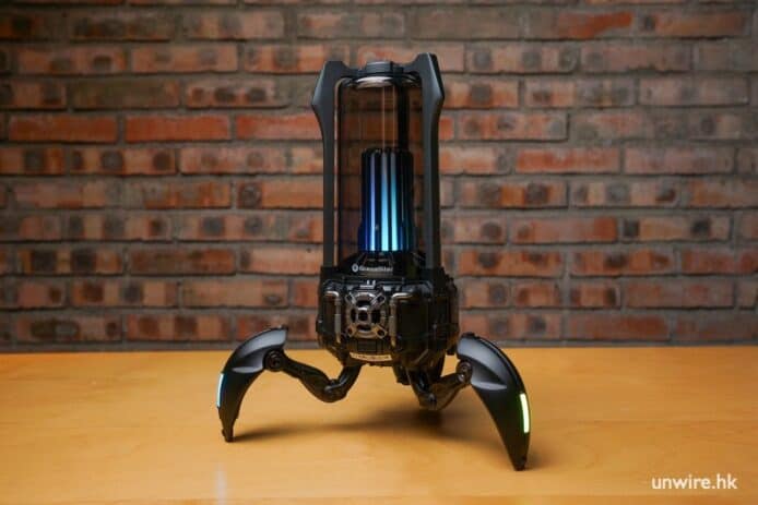 【實試】GravaStar Supernova 未來機械人風藍牙喇叭   科幻電影機械人、真空管風格設計