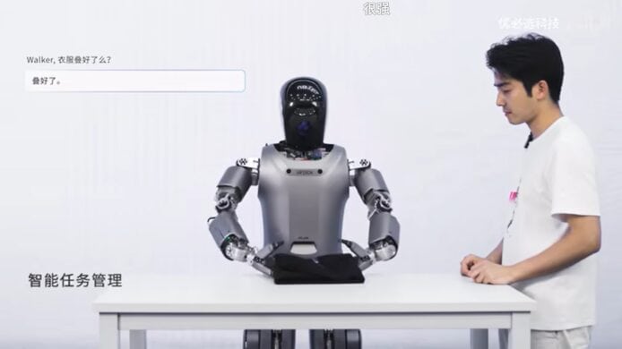 優必選百度文心合作推 Walker S 機械人  能夠理解環境、分揀物體