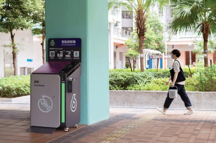調查指廚餘機爆滿 8 小時無人理   有公屋1,300住戶共用一個廚餘回收箱