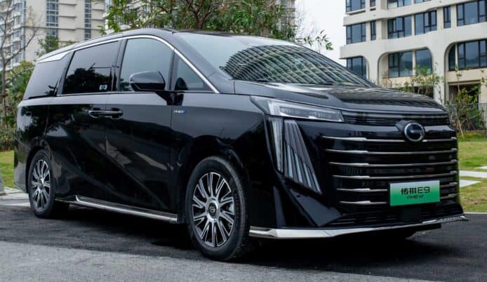 廣汽傳祺 E9 PHEV MPV 到港展出   混能系統續航力可達 1442km