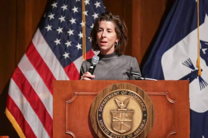 美國商務部長 Gina Raimondo