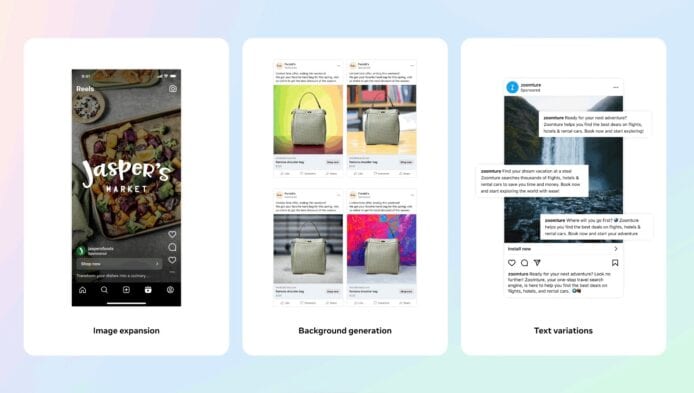 Meta AI 廣告工具可生成完整圖片