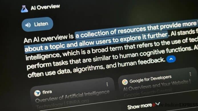 Google AI 搜尋怪答叫人「食石頭」    火速刪除相關搜尋結果