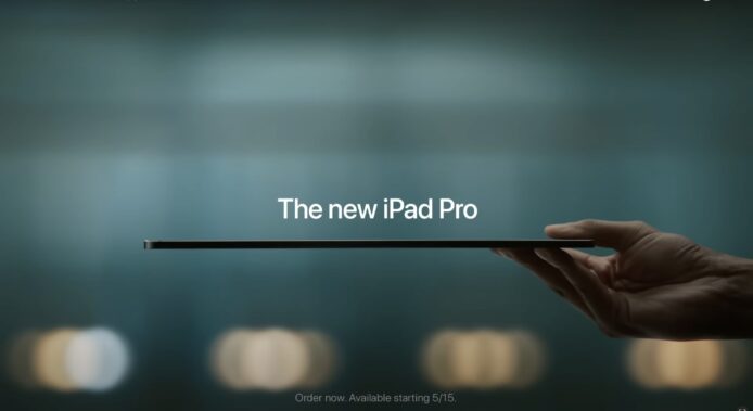 Apple 就 iPad Pro M4 版廣告道歉    「廣告未有達到預期目標」